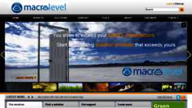What Macrolevel.com website looked like in 2017 (6 years ago)
