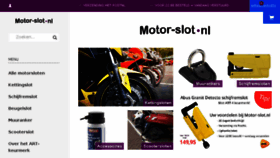 What Motor-slot.nl website looked like in 2017 (6 years ago)