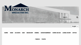 What Monarchspec.ca website looked like in 2017 (6 years ago)
