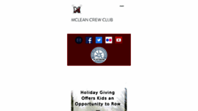 What Mcleancrew.org website looked like in 2017 (6 years ago)