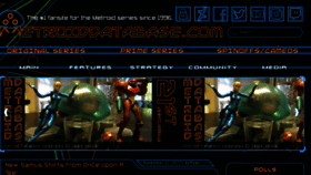 What Metroid-database.com website looked like in 2017 (6 years ago)