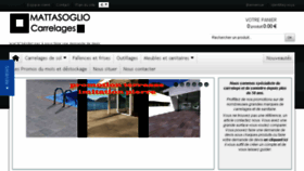 What Mattasoglio.fr website looked like in 2017 (6 years ago)