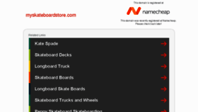 What Myskateboardstore.com website looked like in 2017 (6 years ago)