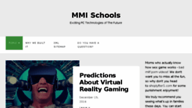 What Mmischools.com website looked like in 2017 (6 years ago)