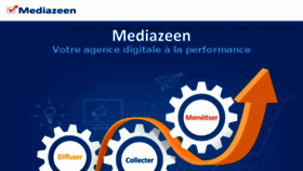 What Mediazeen.com website looked like in 2017 (6 years ago)