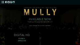 What Mullymovie.com website looked like in 2017 (6 years ago)