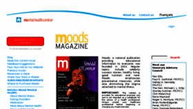 What Moodsmag.com website looked like in 2017 (6 years ago)