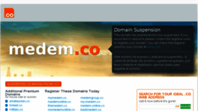What Medem.co website looked like in 2017 (6 years ago)