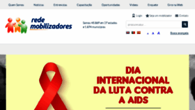 What Mobilizadores.org.br website looked like in 2017 (6 years ago)