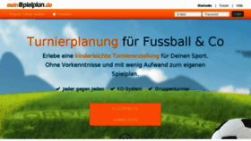 What Meinspielplan.de website looked like in 2017 (6 years ago)