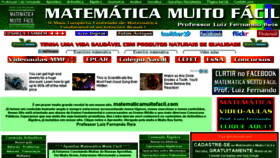 What Matematicamuitofacil.com website looked like in 2017 (6 years ago)
