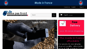 What Memepasfroid.fr website looked like in 2017 (6 years ago)