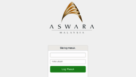 What My.aswara.edu.my website looked like in 2017 (6 years ago)