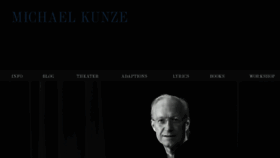 What Michaelkunze.info website looked like in 2017 (6 years ago)