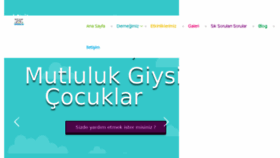 What Mutlulukgiysincocuklar.org website looked like in 2017 (6 years ago)