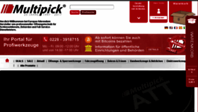 What Multipick.com website looked like in 2017 (6 years ago)
