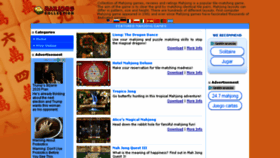 What Mahjongcollection.com website looked like in 2017 (6 years ago)