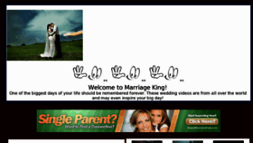 What Marriageking.com website looked like in 2011 (12 years ago)