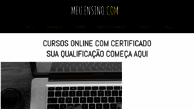 What Meuensino.com website looked like in 2017 (6 years ago)
