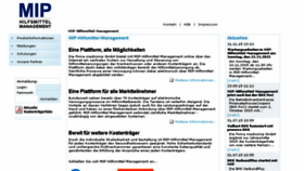 What Mip-ot.de website looked like in 2017 (6 years ago)