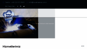 What Muratmakina.com.tr website looked like in 2017 (7 years ago)