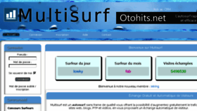 What Multisurf.fr website looked like in 2017 (6 years ago)