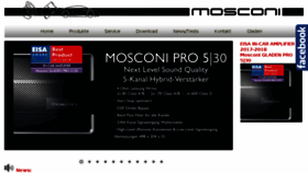 What Mosconi.org website looked like in 2017 (6 years ago)