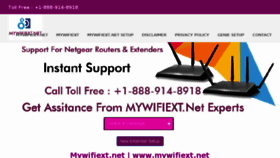 What Mywifiextnett.net website looked like in 2017 (6 years ago)