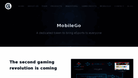 What Mobilego.io website looked like in 2017 (6 years ago)