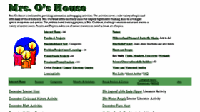 What Mrsoshouse.com website looked like in 2017 (6 years ago)