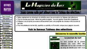 What Magicien-du-turf.biz website looked like in 2017 (6 years ago)