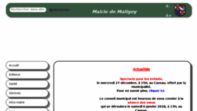 What Mairie-maligny-89.fr website looked like in 2017 (6 years ago)