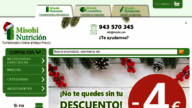 What Misohinutricion.com website looked like in 2017 (6 years ago)