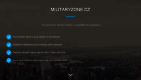 What Militaryzone.cz website looked like in 2017 (6 years ago)