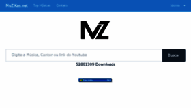 What Muzikas.net website looked like in 2017 (6 years ago)