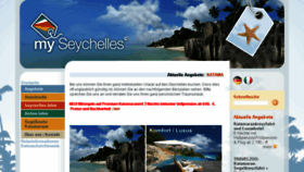 What My-seychelles.net website looked like in 2017 (6 years ago)