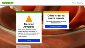 What Myherbalife.com.mx website looked like in 2017 (6 years ago)