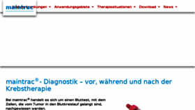 What Maintrac.de website looked like in 2017 (6 years ago)