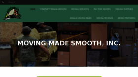 What Movingmadesmooth.com website looked like in 2017 (6 years ago)