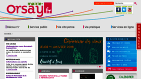 What Mairie-orsay.fr website looked like in 2017 (6 years ago)