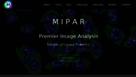 What Mipar.us website looked like in 2017 (6 years ago)
