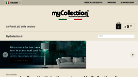 What Mycollection.it website looked like in 2017 (6 years ago)