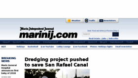 What Marinij.com website looked like in 2018 (6 years ago)