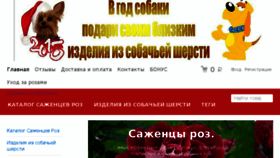What Malina-vip.ru website looked like in 2018 (6 years ago)
