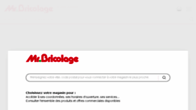 What Mr-bricolage.fr website looked like in 2018 (6 years ago)