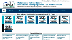 What M-v-bottwar.de website looked like in 2018 (6 years ago)