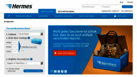 What Myhermes.de website looked like in 2018 (6 years ago)