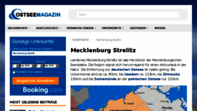 What Mecklenburg-strelitz.de website looked like in 2018 (6 years ago)