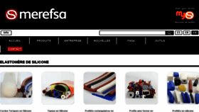 What Merefsa.fr website looked like in 2018 (6 years ago)