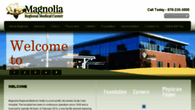What Magnoliarmc.org website looked like in 2018 (8 years ago)